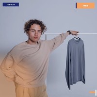 Stone Pullover Crew Sweatshirt (M)
