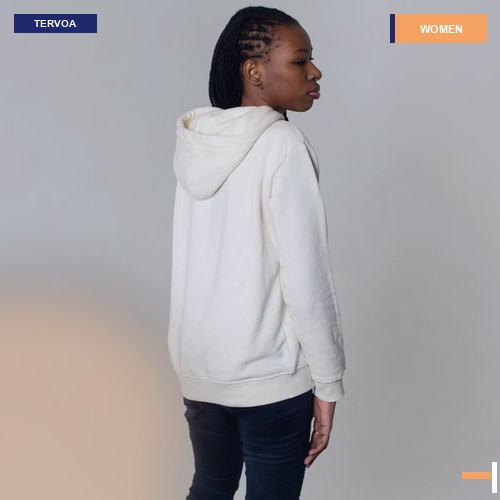 White Studio Pullover Hoodie (M) White Studio Pullover Hoodie (M)